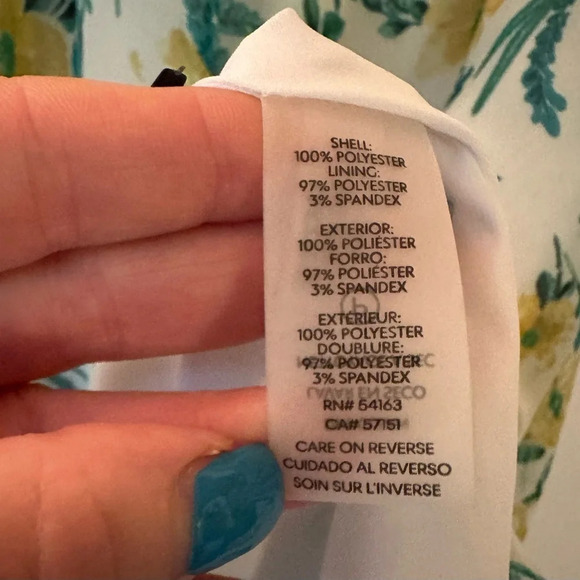 Calvin Klein | Flowy Floral Sleeveless Blouse Top - Picture 9 of 12